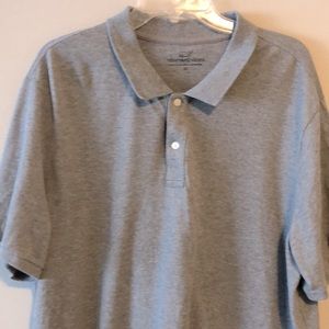 Vineyard Vines Polo Shirt Top Gray Men’s SZ XL